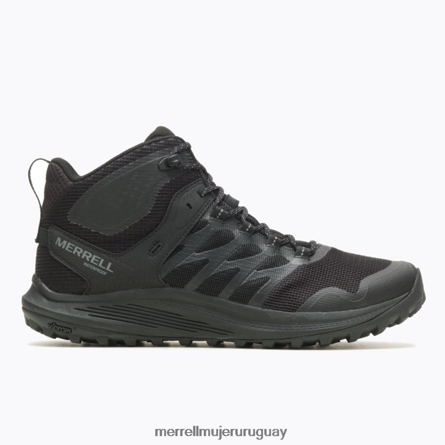 Merrell Bota impermeable táctica media nova 3 (j005049) zapatos JPDRFN381 negro/carbón hombres