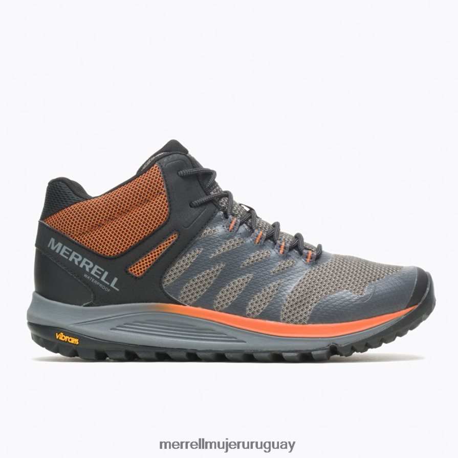 Merrell Nova 2 medio resistente al agua (j500227) zapatos JPDRFN207 carbón hombres