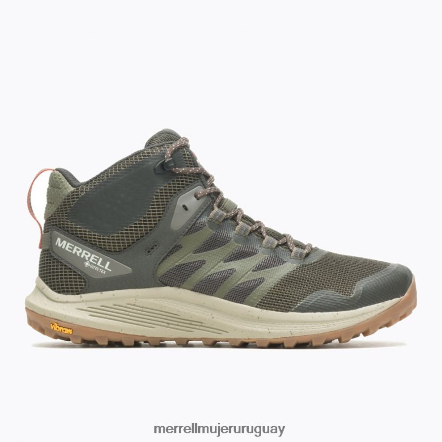 Merrell nova 3 mid gore-tex (j067617) zapatos JPDRFN40 aceituna hombres