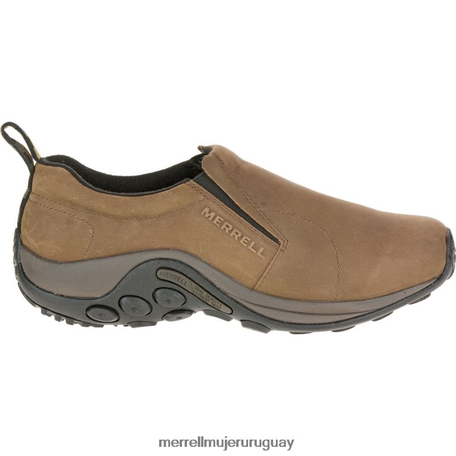 Merrell moc selva nubuck ancho ancho (j63839w) zapatos JPDRFN307 nubuck marrón hombres