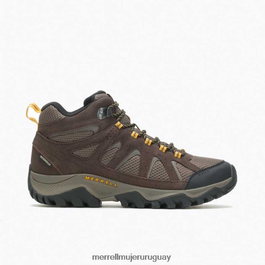 Merrell Oakcreek impermeable medio ancho ancho (j036401w) zapatos JPDRFN604 Café exprés hombres