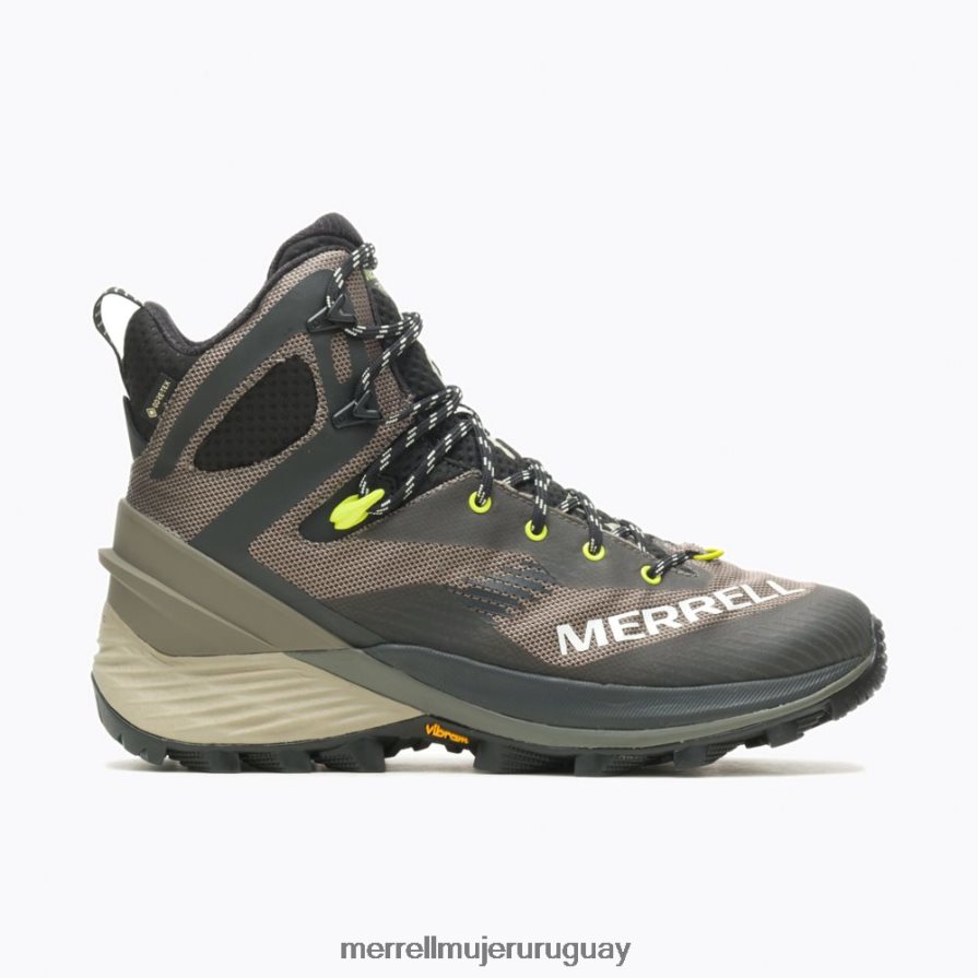 Merrell excursionista rebelde mid gore-tex (j037159) zapatos JPDRFN34 roca hombres