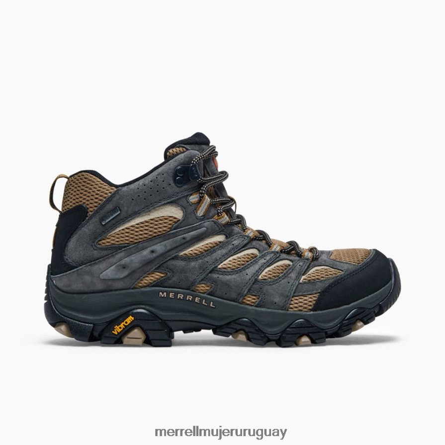 Merrell moab 3 mid gore-tex (j036251) zapatos JPDRFN260 nuez moscada/beluga hombres