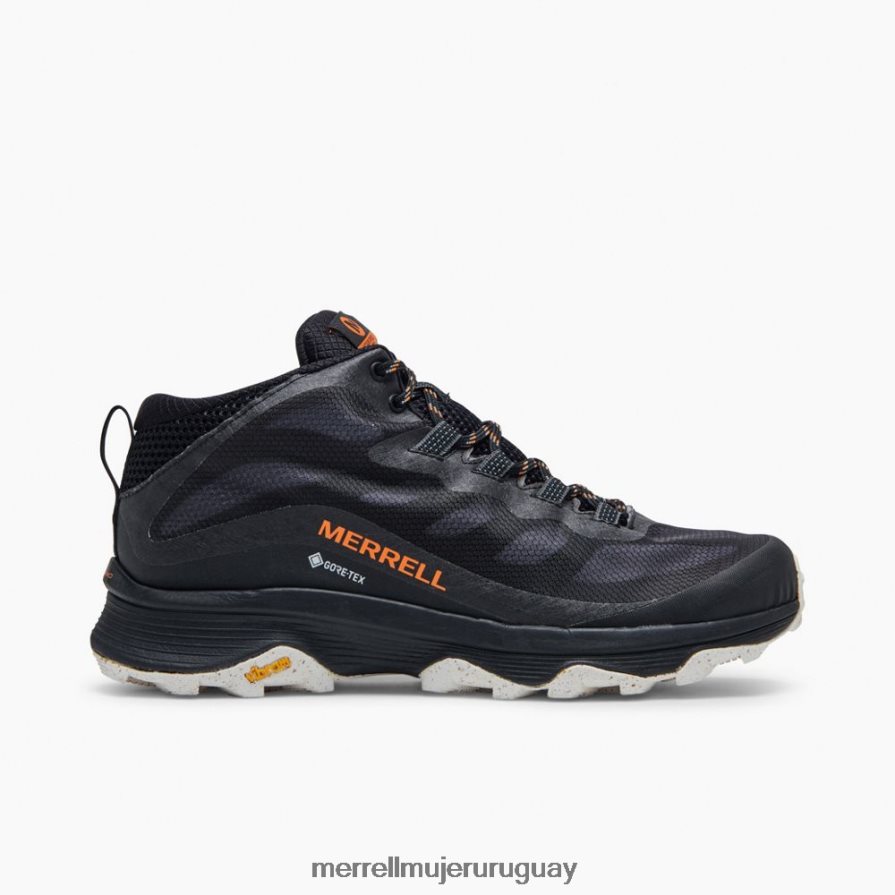 Merrell moab speed mid gore-tex (j135409) zapatos JPDRFN189 negro hombres