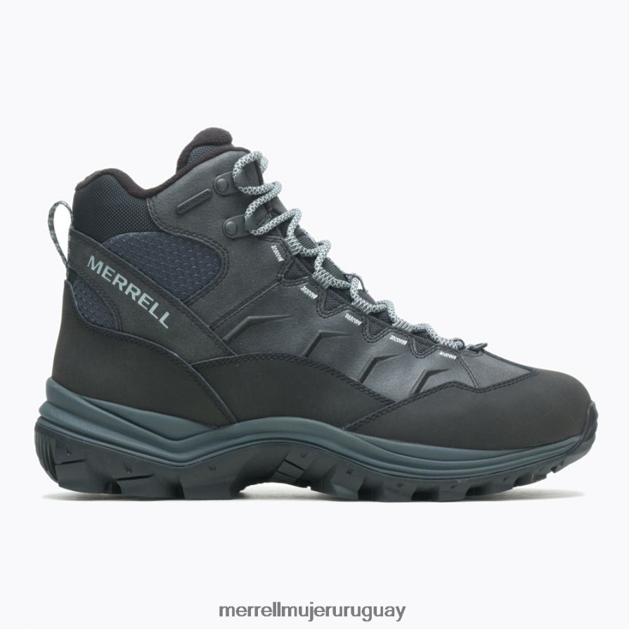 Merrell termo chill mid impermeable ancho ancho (j16467w) zapatos JPDRFN709 negro hombres