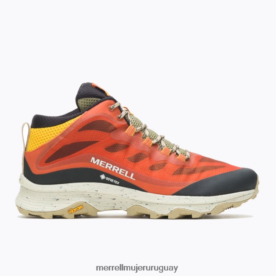 Merrell velocidad de moab mid gore-tex (j067229) zapatos JPDRFN188 arcilla hombres