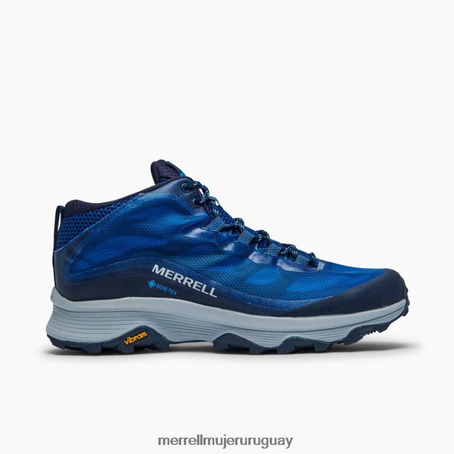 Merrell velocidad de moab mid gore-tex (j135413) zapatos JPDRFN193 Armada hombres