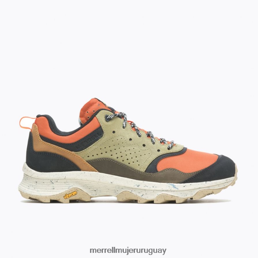 Merrell velocidad en solitario (j004459) zapatos JPDRFN32 arcilla/oliva hombres