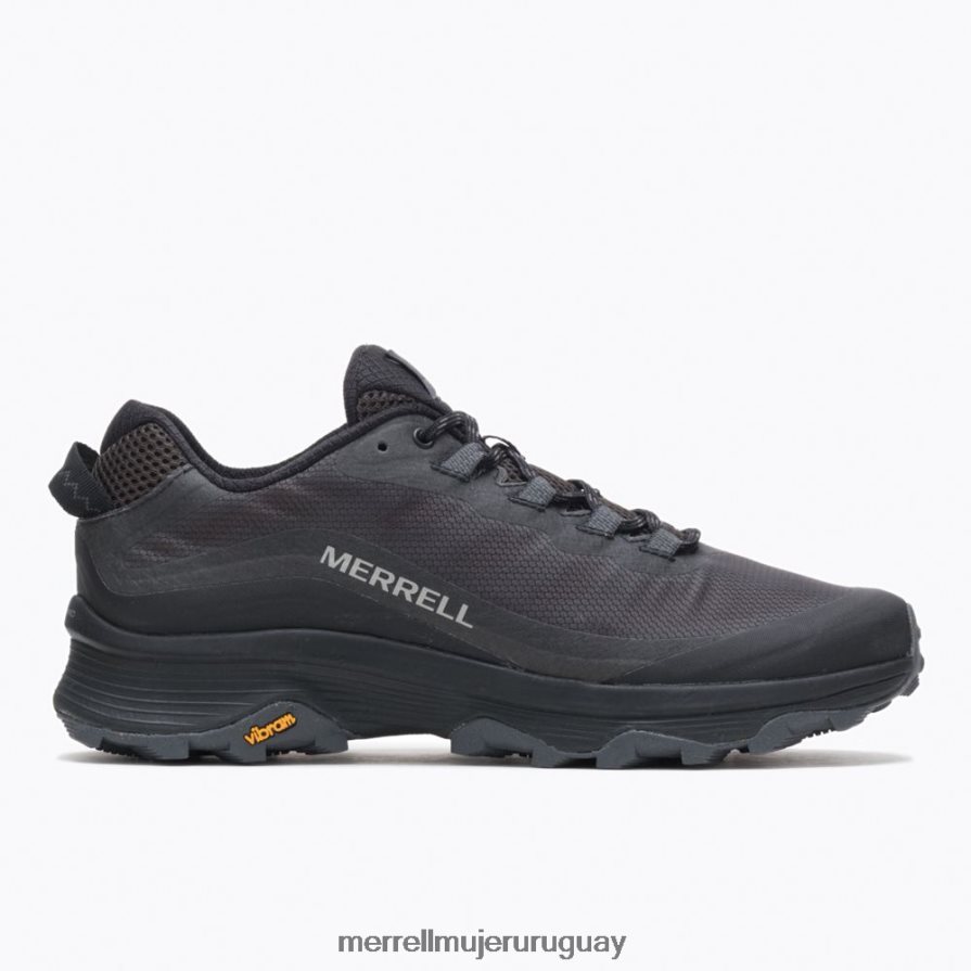 Merrell velocidad moab (j067039) zapatos JPDRFN514 negro/asfalto hombres