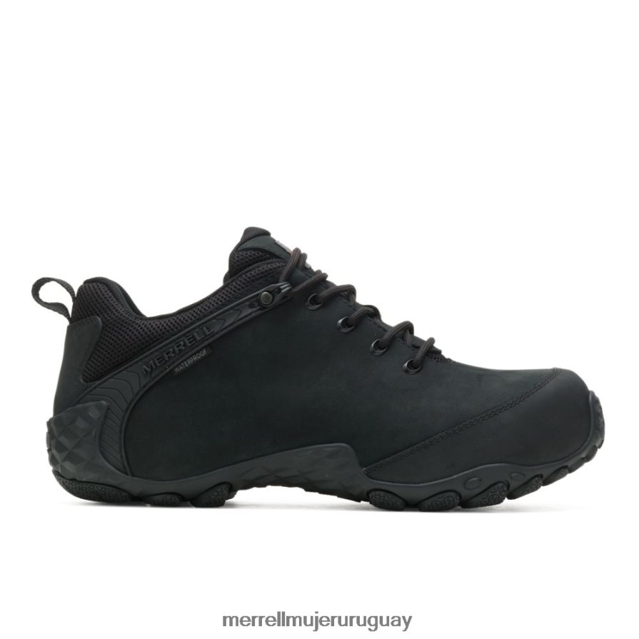 Merrell Camaleón flux cuero impermeable fibra de carbono (j003899) zapatos JPDRFN659 negro hombres