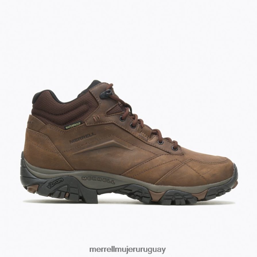 Merrell Moab Adventure Mid impermeable ancho ancho (j91819w) zapatos JPDRFN326 tierra oscura hombres