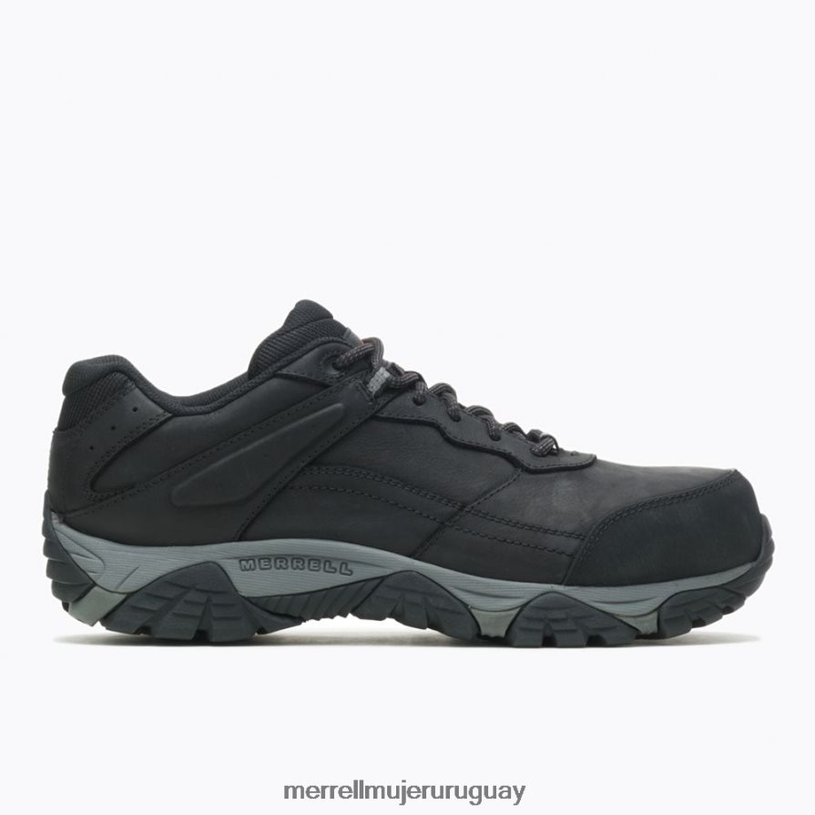 Merrell moab aventura fibra de carbono ancho ancho (j004635w) zapatos JPDRFN421 negro hombres