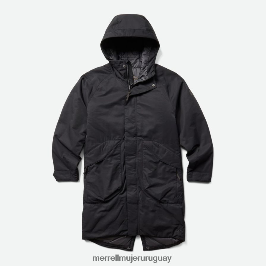 Merrell Parka aislante de peso medio Kaidou (jwf26500-010) ropa JPDRFN1247 negro hombres