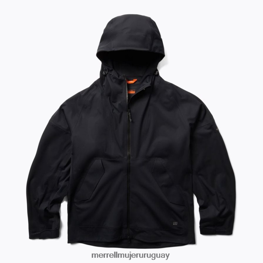 Merrell cáscara de lluvia susurrante (jms26319-010) ropa JPDRFN165 negro hombres