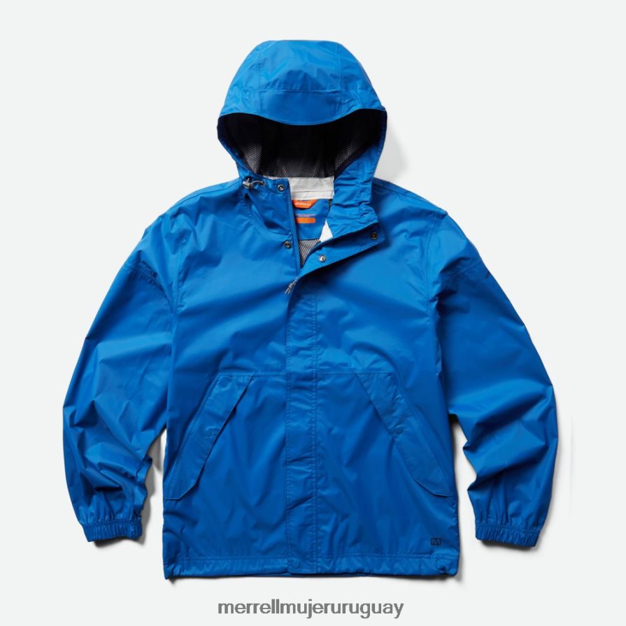 Merrell caparazón de lluvia fallon (jms26320-352) ropa JPDRFN532 azul hombres