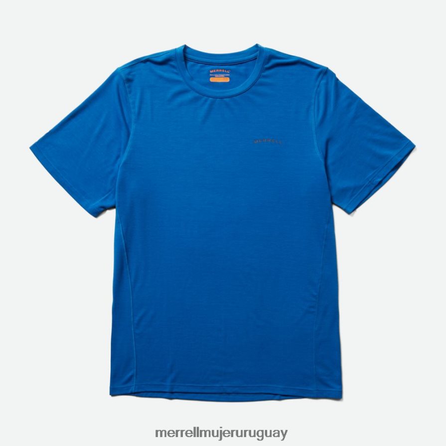 Merrell Camiseta de uso diario con tencel (jms26443-352) ropa JPDRFN152 azul hombres