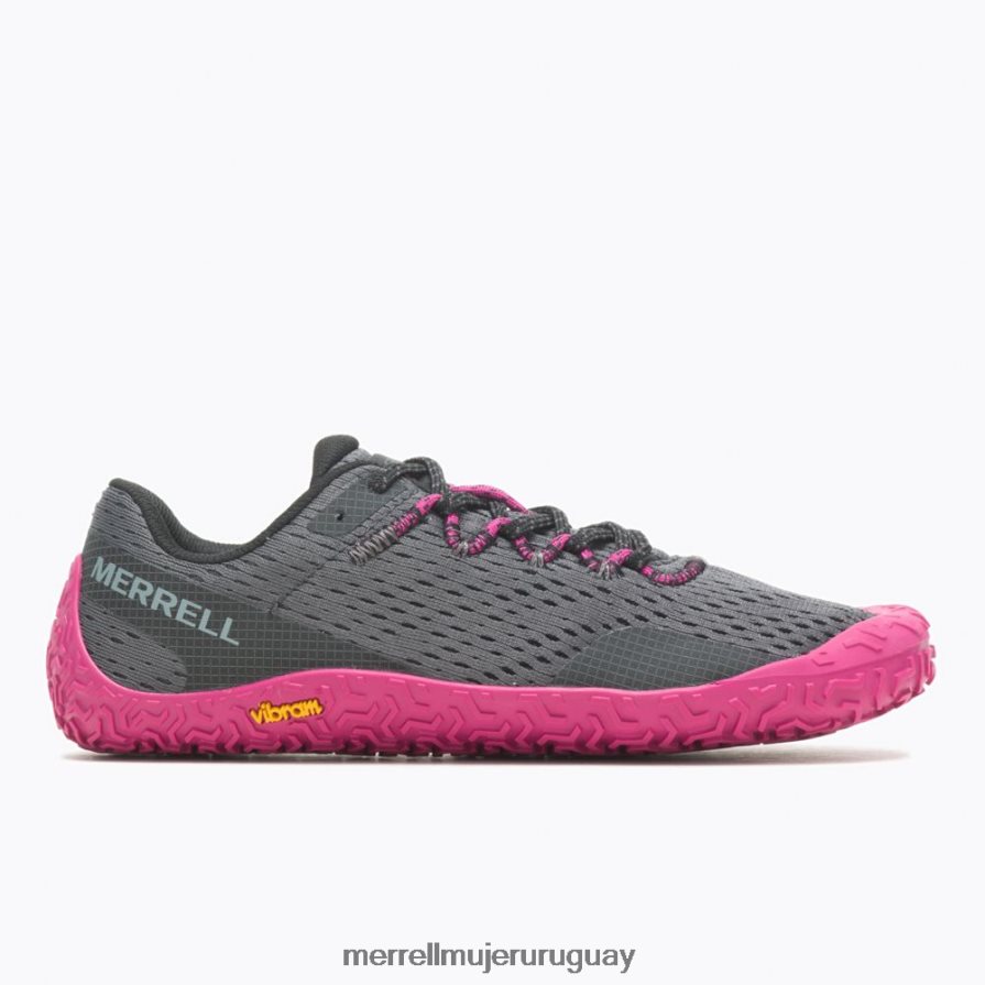 Merrell guante de vapor 6 (j067722) zapatos JPDRFN856 granito/fucsia mujer