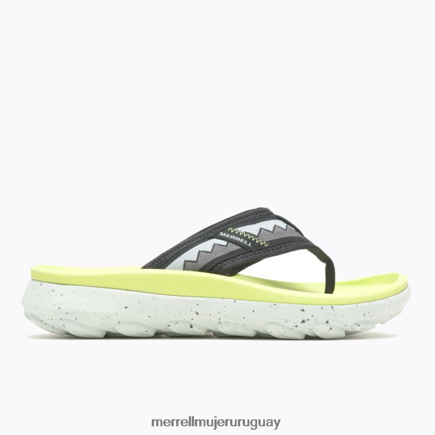 Merrell cabaña ultra flip (j005550) zapatos JPDRFN935 negro/apio mujer