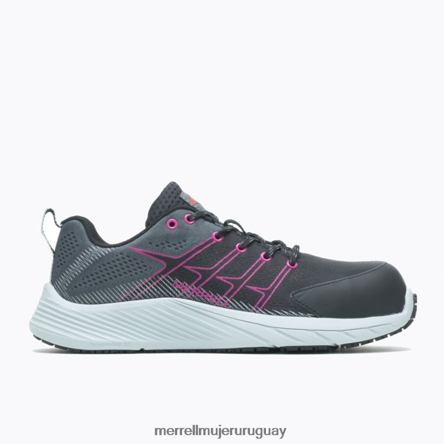 Merrell fibra de carbono vuelo moab (j005174) zapatos JPDRFN1237 negro/fucsia mujer