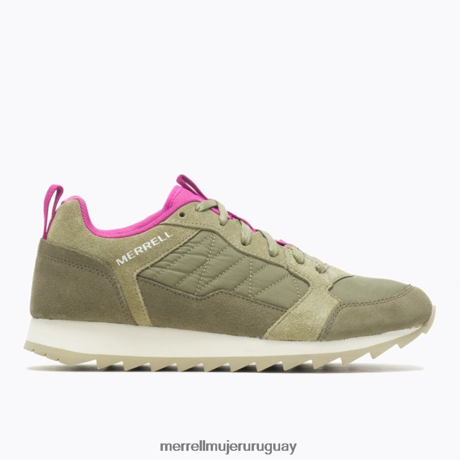 Merrell zapatilla alpina (j005180) zapatos JPDRFN852 oliva/fucsia mujer