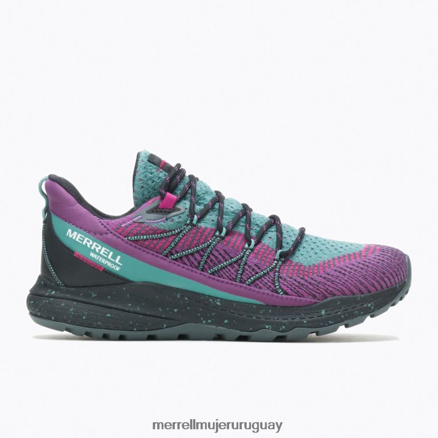 Merrell bravada 2 impermeable (j500166) zapatos JPDRFN908 mineral/fucsia mujer