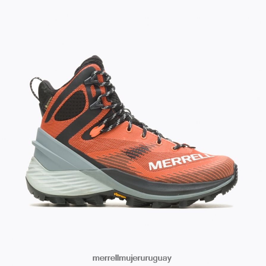 Merrell excursionista rebelde mid gore-tex (j037332) zapatos JPDRFN834 naranja mujer