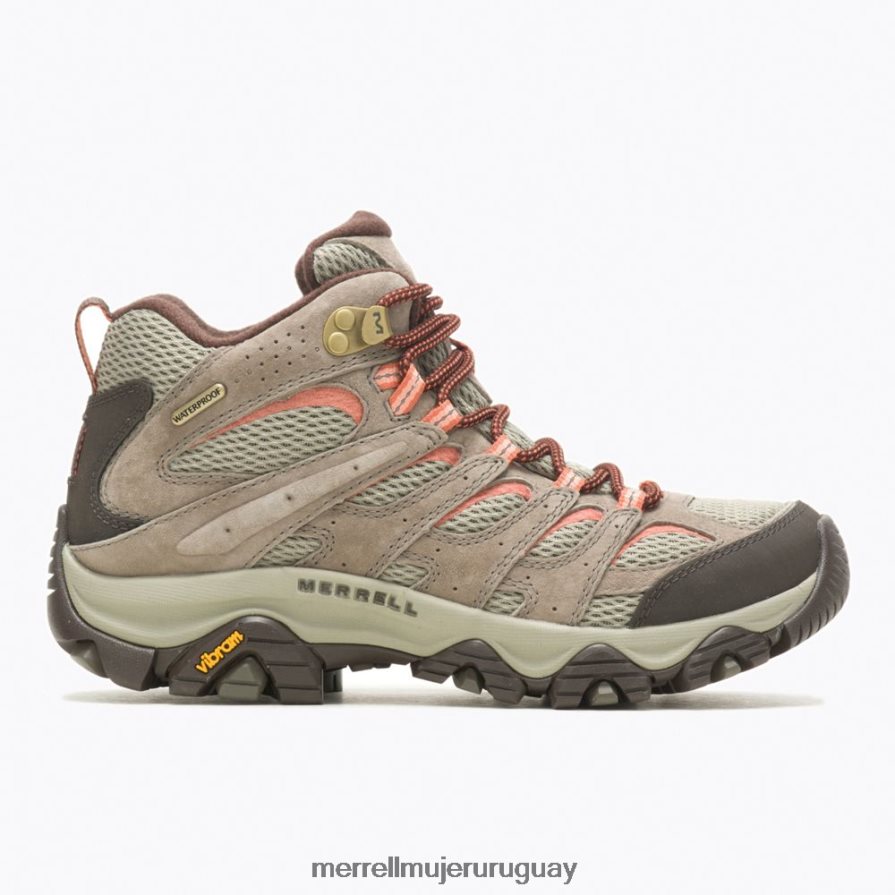 Merrell moab 3 medio impermeable (j035848) zapatos JPDRFN1032 Cuerda elástica mujer