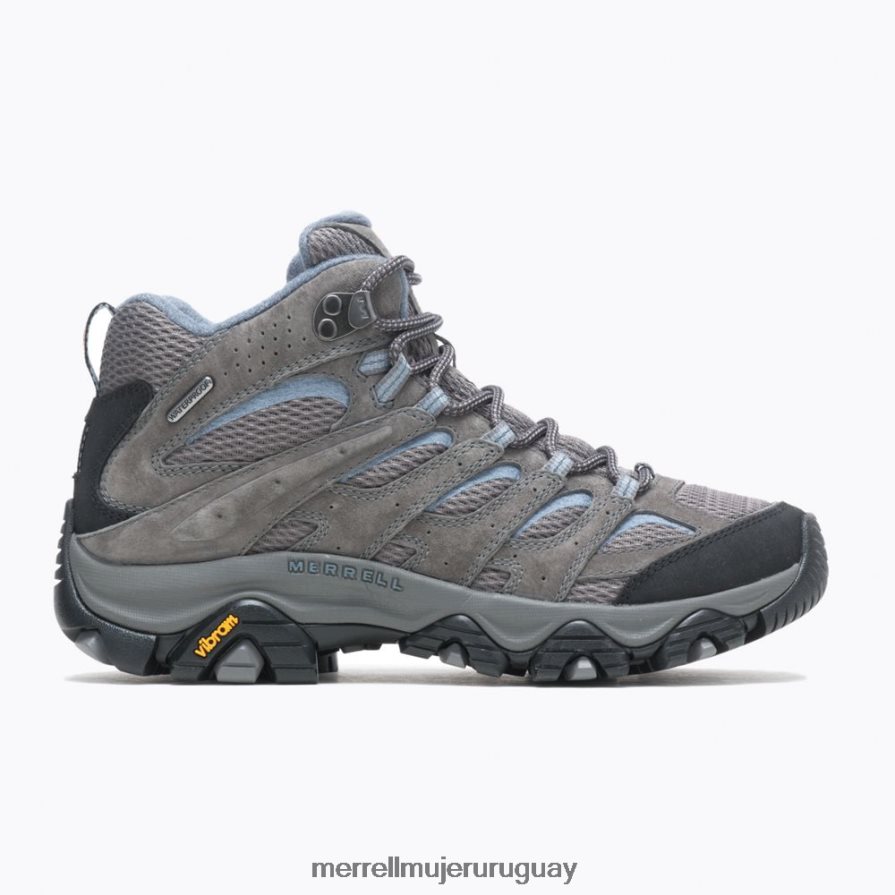 Merrell moab 3 medio impermeable (j500162) zapatos JPDRFN1034 granito mujer