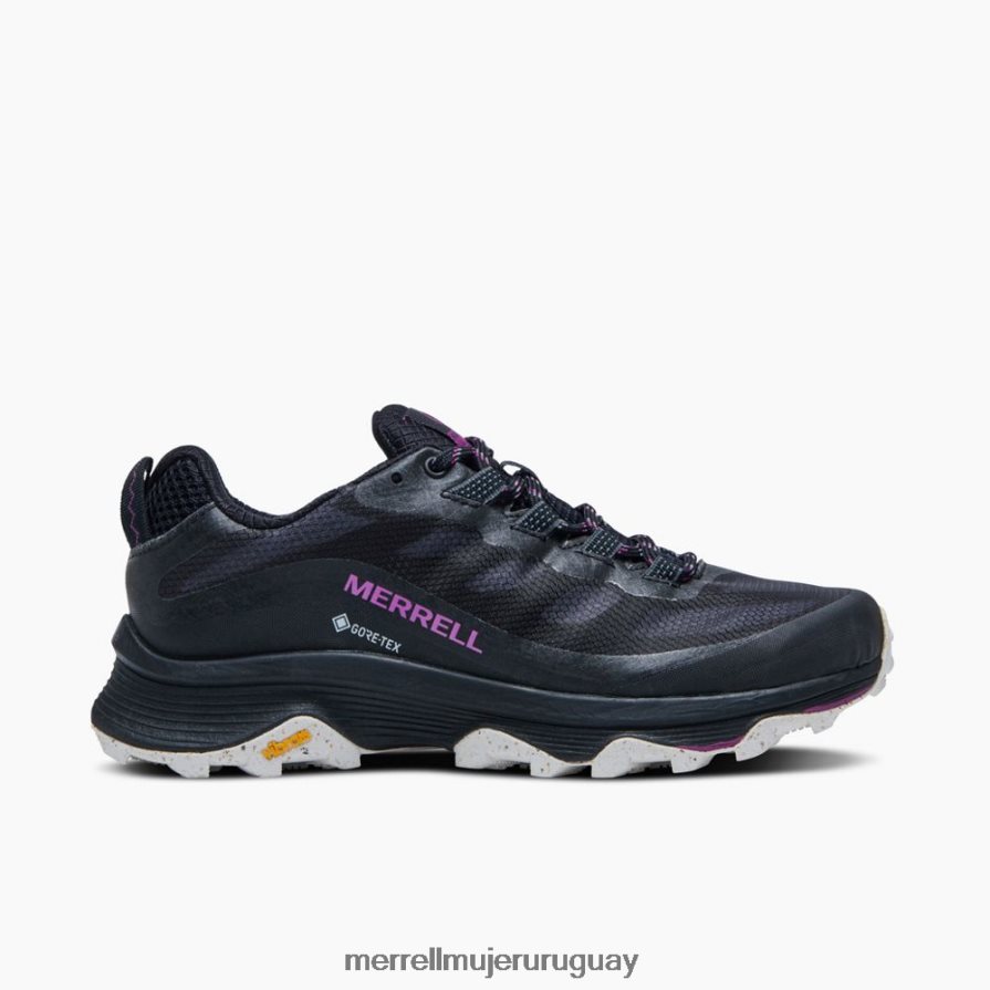 Merrell moab velocidad gore-tex (j066850) zapatos JPDRFN982 negro mujer