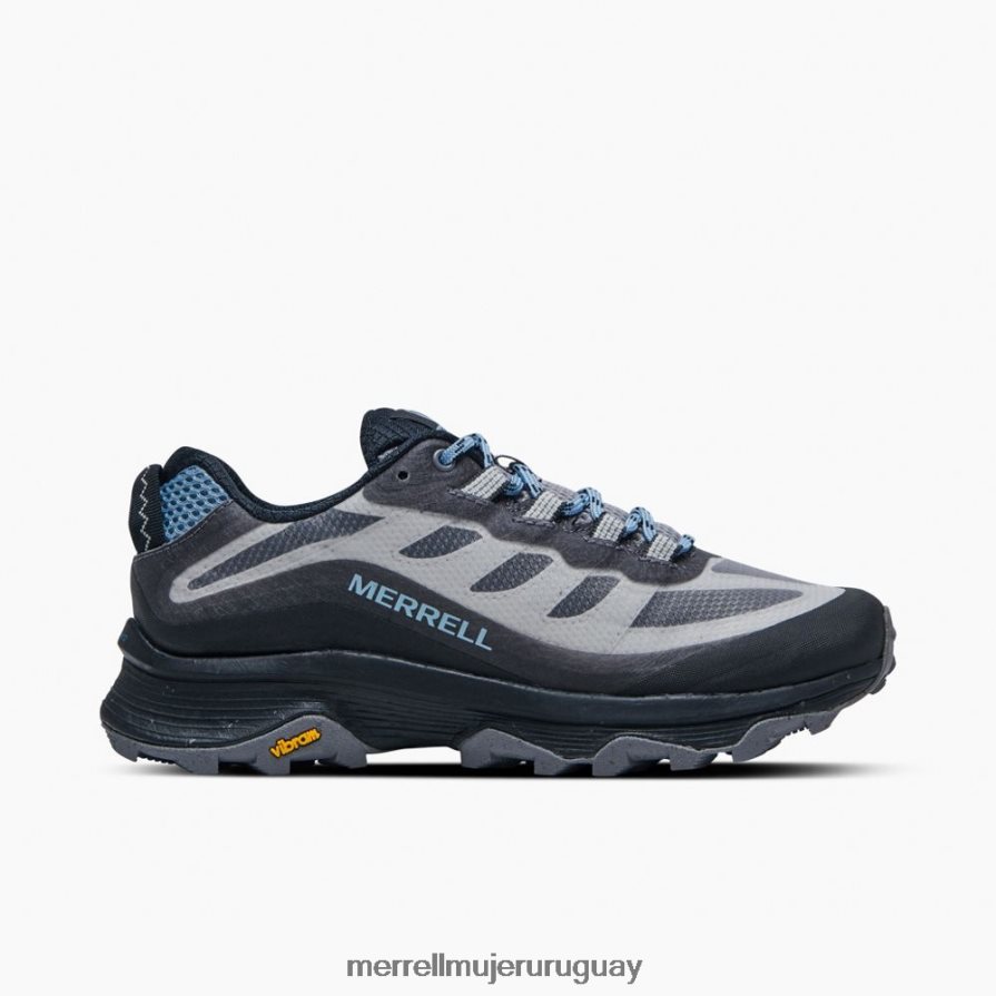 Merrell velocidad moab (j067160) zapatos JPDRFN818 carbón/altitud mujer