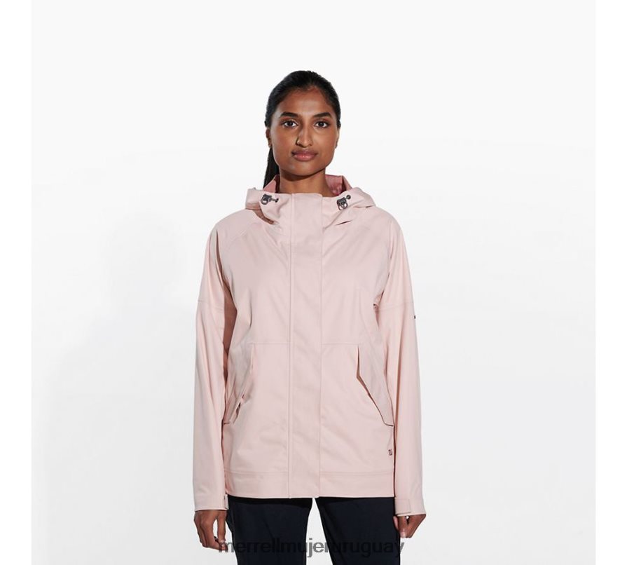 Merrell cáscara de lluvia susurrante (jws26351-623) ropa JPDRFN994 humo de rosa mujer