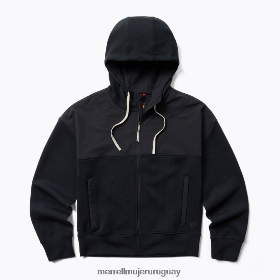 Merrell sudadera con capucha impulso (jws26767-010) ropa JPDRFN1011 negro mujer