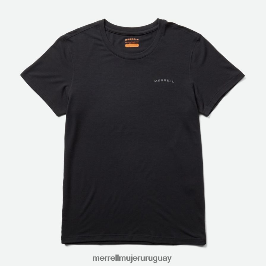 Merrell Camiseta de uso diario con tencel (jws26442-010) ropa JPDRFN1002 negro mujer