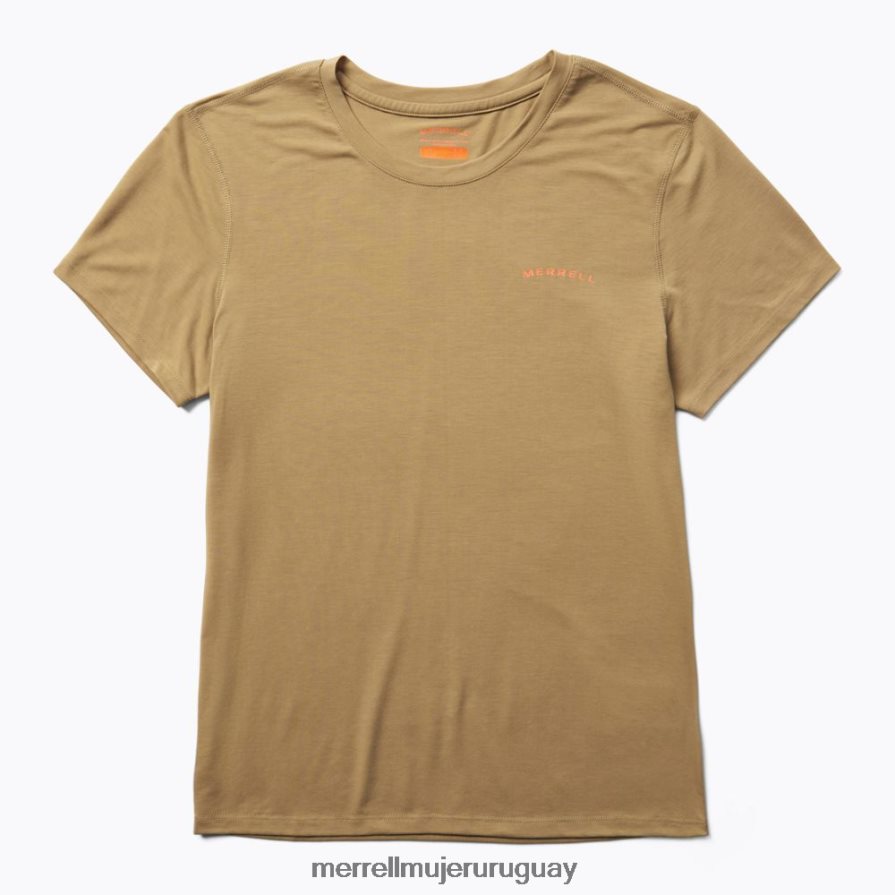 Merrell Camiseta de uso diario con tencel (jws26442-168) ropa JPDRFN1003 madera de olmo mujer