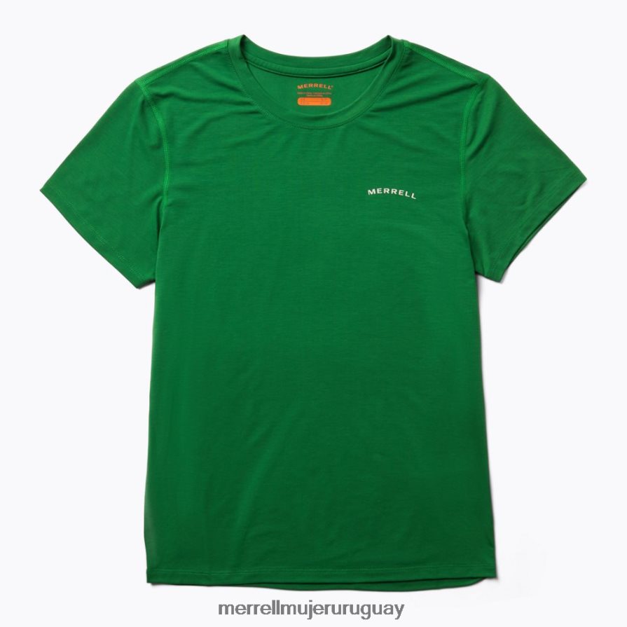 Merrell Camiseta de uso diario con tencel (jws26442-320) ropa JPDRFN1001 abundante verde mujer