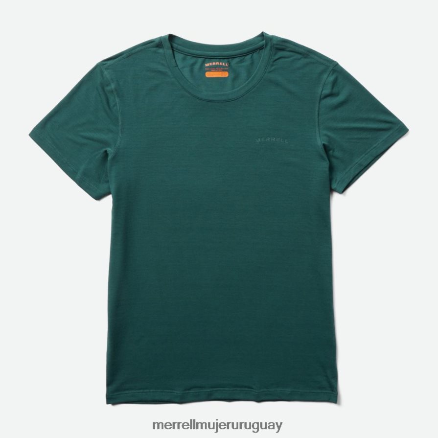 Merrell Camiseta de uso diario con tencel (jws26442-325) ropa JPDRFN999 musgo marino mujer