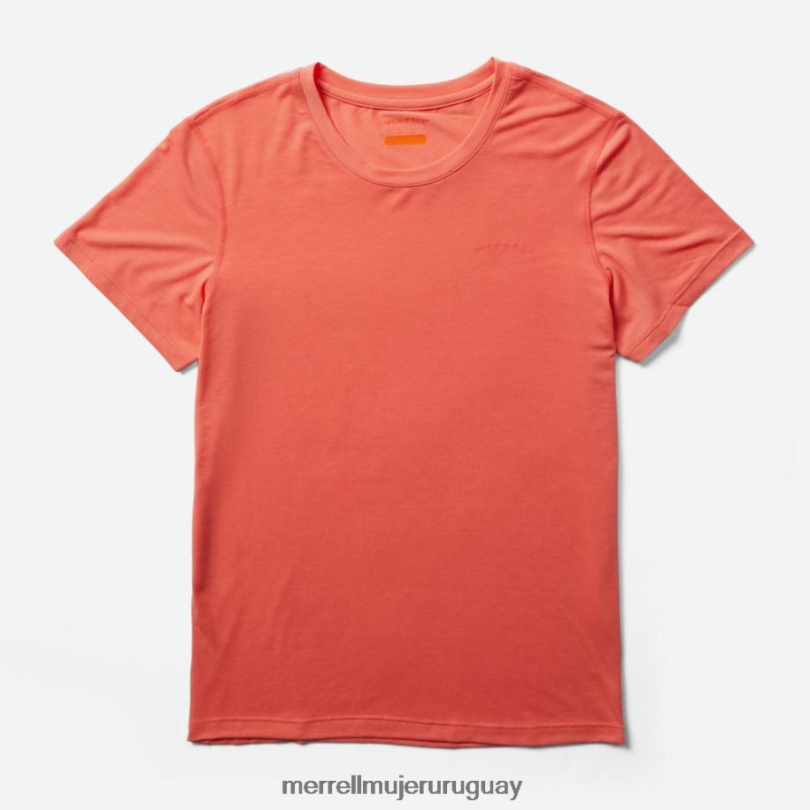 Merrell Camiseta de uso diario con tencel (jws26442-628) ropa JPDRFN1000 eco de durazno mujer