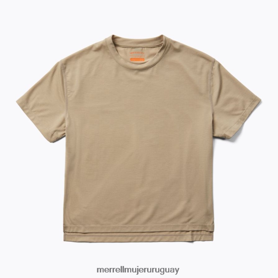 Merrell camiseta perfecta con tencel (jws26864-208) ropa JPDRFN1008 aluminio mujer