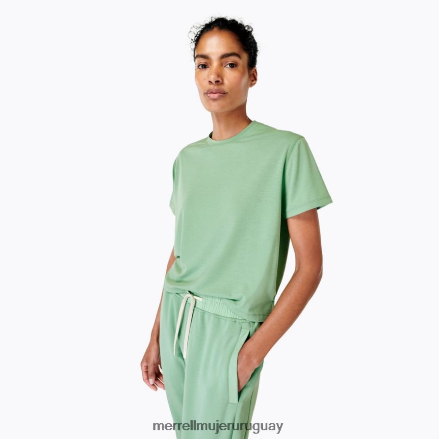 Merrell camiseta perfecta con tencel (jws26864-306) ropa JPDRFN1007 jade mujer