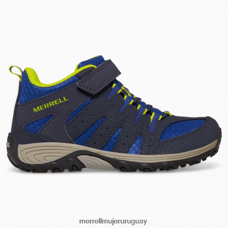 Merrell Bota Outback Mid 2 (mk265609) zapatos JPDRFN1453 azul marino/lima niños