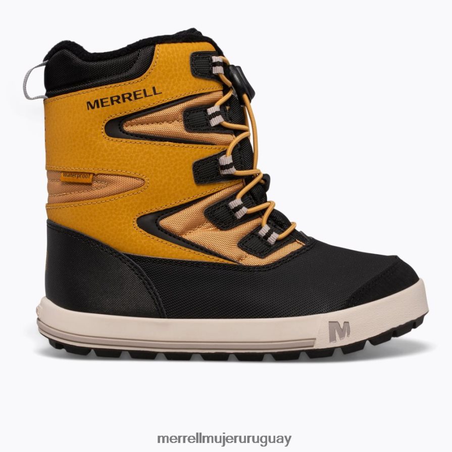 Merrell Bota banco de nieve 3.0 (mk265185k) zapatos JPDRFN1485 trigo niños