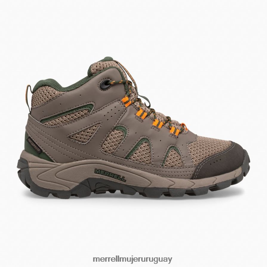 Merrell Bota impermeable con cordones Oakcreek (mk264768) zapatos JPDRFN1444 roca niños