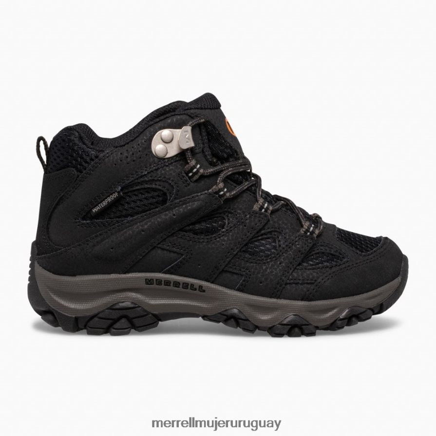 Merrell Bota impermeable moab 3 media (mk265702) zapatos JPDRFN1431 negro niños