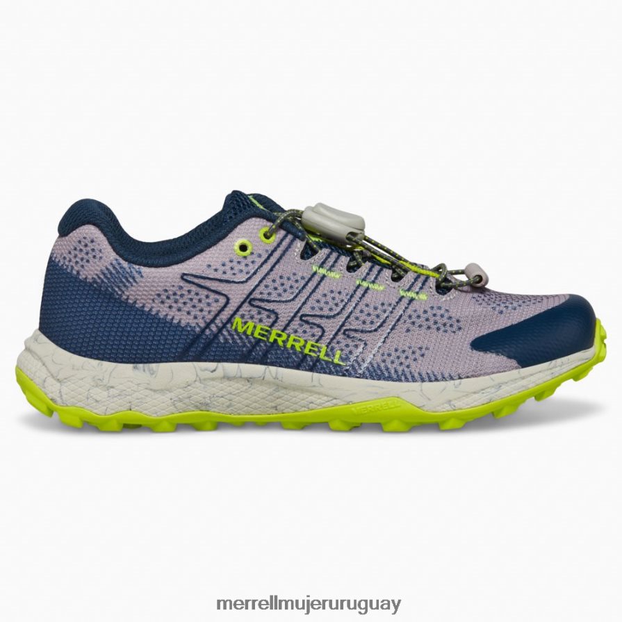 Merrell Moab vuelo bajo aire acondicionado (mk266772) zapatos JPDRFN1388 gris/azul marino/cidra niños