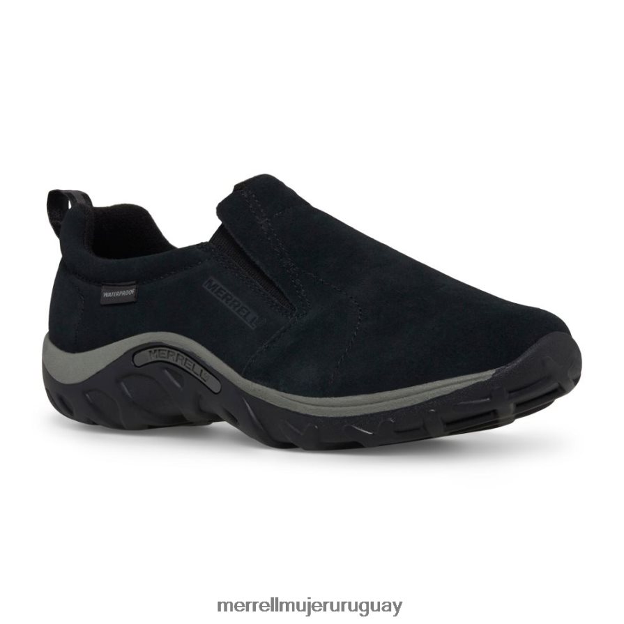 Merrell Mocasín Jungle Frosty resistente al agua (j95605k) zapatos JPDRFN1426 negro niños