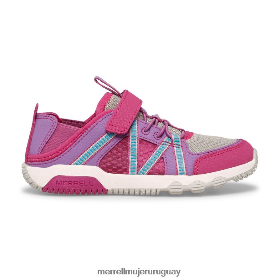 Merrell Sandalia Hydro Free Roam (mk165669k) zapatos JPDRFN1498 fucsia/turco niños