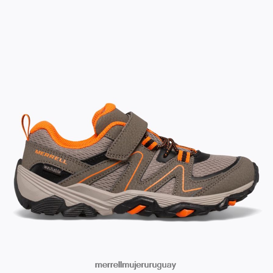 Merrell búsqueda de sendero (mk262620) zapatos JPDRFN1352 humo de pistola niños