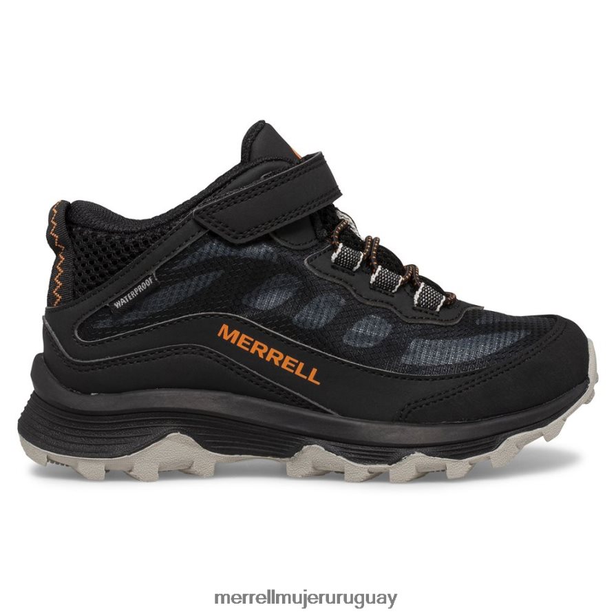 Merrell moab speed mid a/c impermeable (mk265951) zapatos JPDRFN1385 negro niños