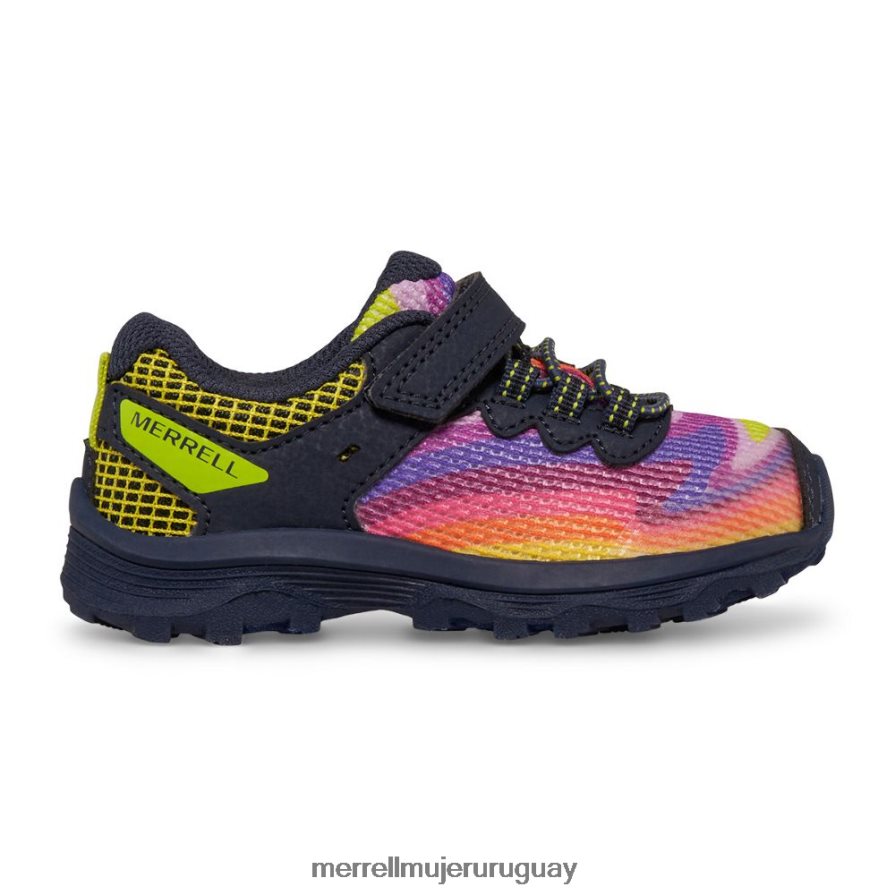 Merrell nova 3 jr (ml266790) zapatos JPDRFN1355 montañas arcoiris 4 niños