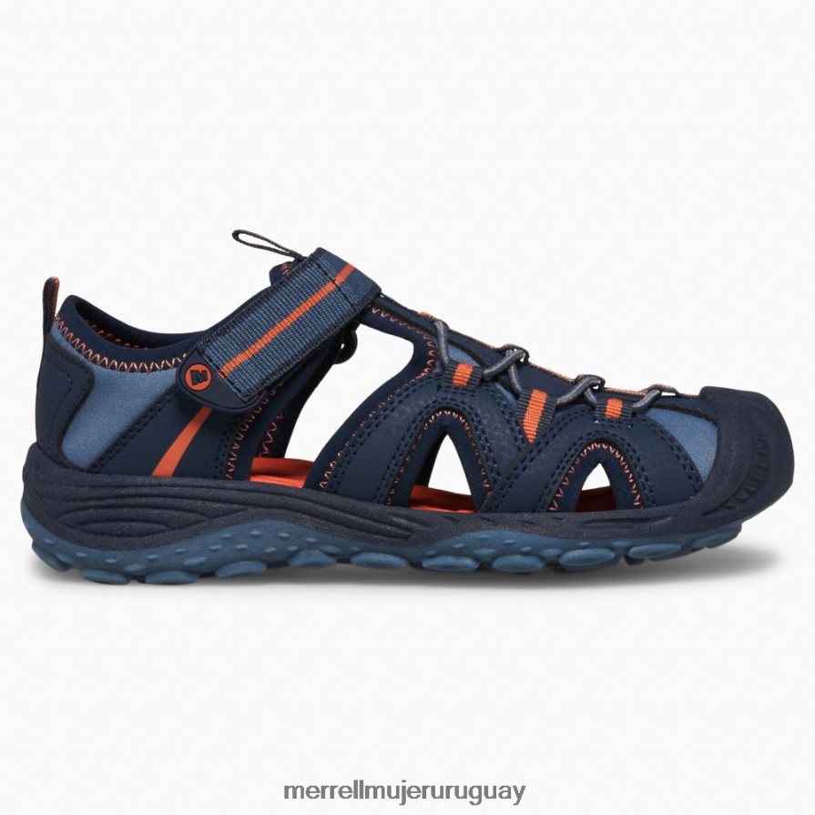 Merrell sandalia hidro 2 (mk266972) zapatos JPDRFN1474 azul marino/naranja niños